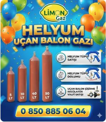 Helyum Gazı 10