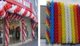 Isyeri Acilis Zincir Balon Suslemesi
