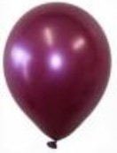 Baskisiz Bordo Balon