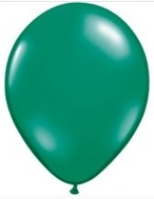 Baskisiz Yesil Balon