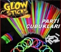 Glow Sticks Fosforlu Kirilan Cubuk Aydinlatma Cubugu