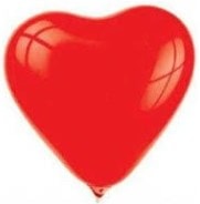Kirmizi Lateks Kalp Balon
