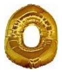 Sifir Rakam Sari Gold Altin Folyo Balon 40 Inch 100Cm
